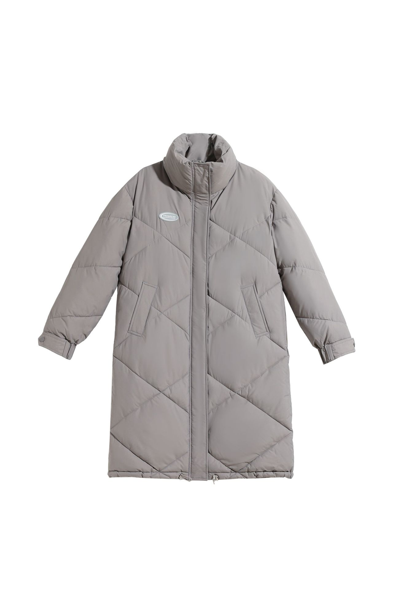 Giacca calda imbottita, leggera, lunga e attillata, da donna_voghion.com