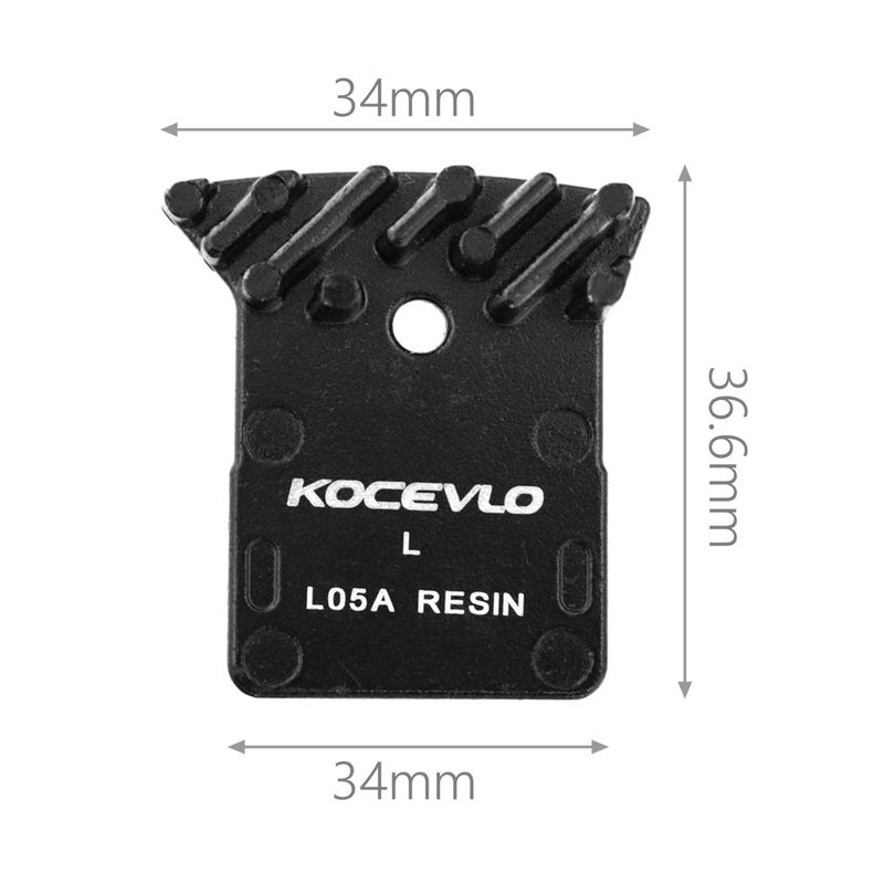 1 Pair Kocevlo L05A Resin ICE Pad Silent Effect For SHIMANO Road Disc Brake Wear Resistance Caliper Up L03A/L02A_voghion.com
