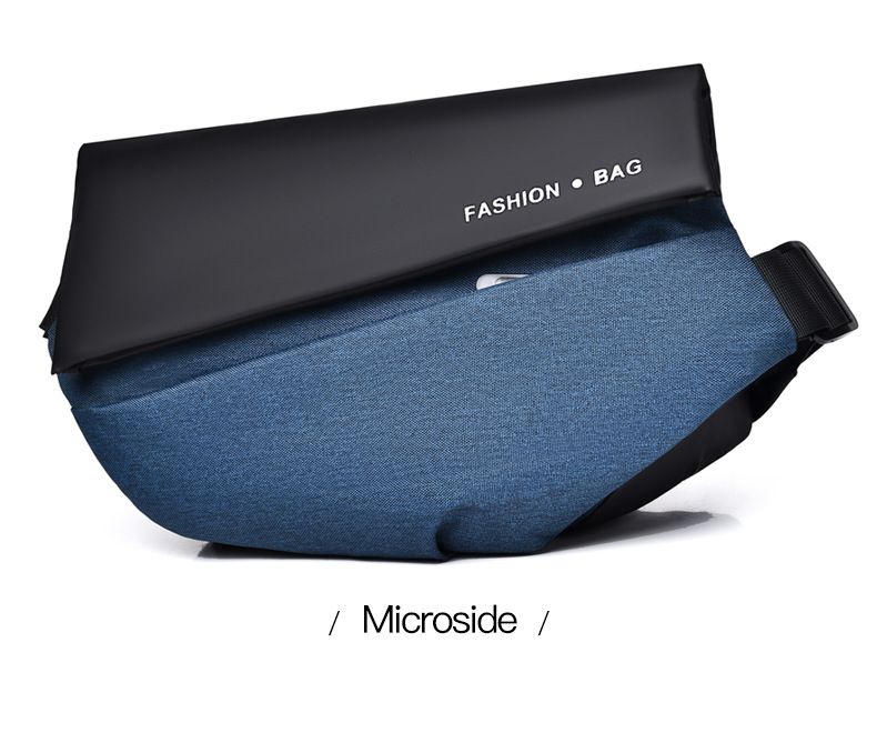 Trendy Herren Umhängetasche Wasserdichte Ipad Multifunktionale Brusttasche Trendy Diagonal Schultertasche_voghion.com