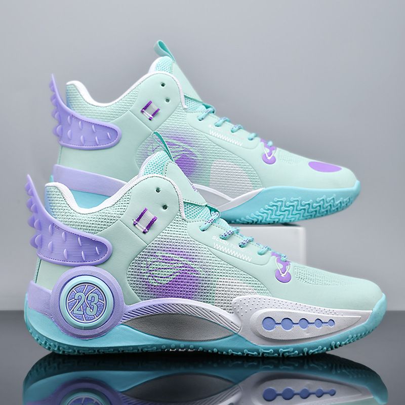 Basketball Herren Damen, Kampfstiefel, Freizeitsport Teenager Studenten, Geeignet Für Zementboden, Drinnen Und Draußen_voghion.com