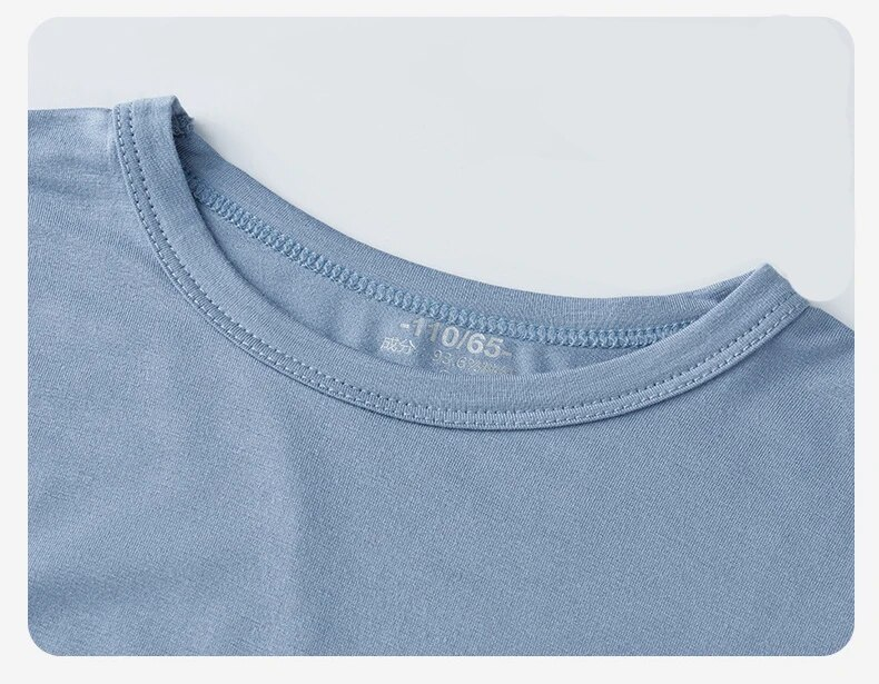 Ropa de bebé de primavera y verano, conjuntos de pijamas para niños y niñas, ropa de casa para niños, ropa de dormir modal, ropa interior para niños, pijamas_voghion.com