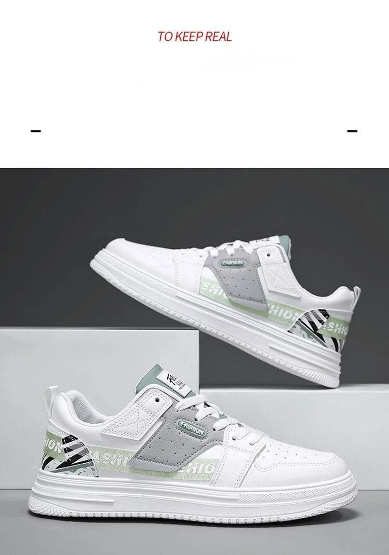 2024 neue männliche erwachsene student mode trend freizeit sport bord kleine weiße männer trendige schuhe_voghion.com