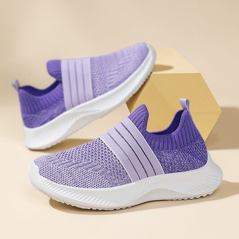 Scarpe casual per bambini, mocassini slip-on, scarpe da ginnastica traspiranti in maglia per bambini, scarpe sportive da passeggio, scarpe da corsa leggere per ragazzi e ragazze_voghion.com
