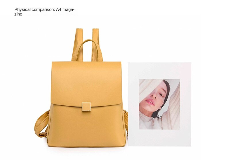 New Leather Backpack Women's Versatile Backpack Travel Leisure Soft Leather Women's Backpack Selection_voghion.com