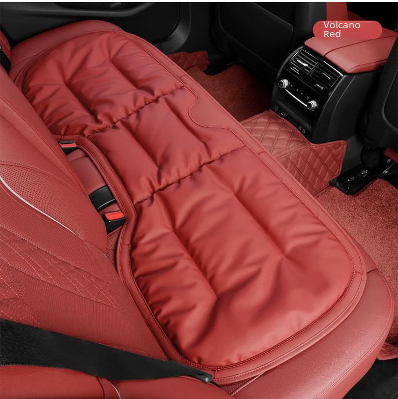 Bilstolsdyna antifouling läder vinter i ett stycke Mercedes-Benz Audi bil special bakre rad integrerad tredelad sittdyna_voghion.com