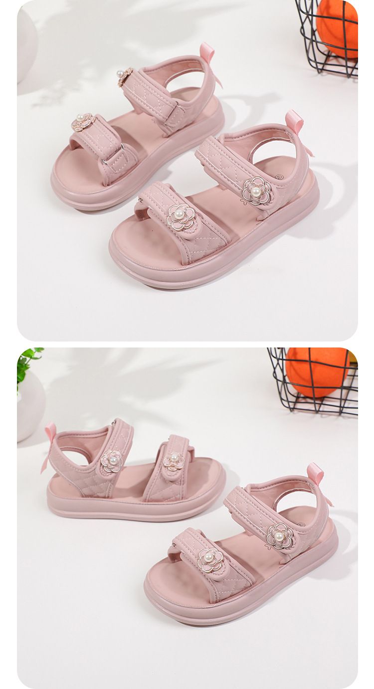 Sandali da ragazza Nuova estate Moda per bambini Punta aperta Tempo libero Internet Studenti delle scuole elementari popolari Sport con suola morbida_voghion.com
