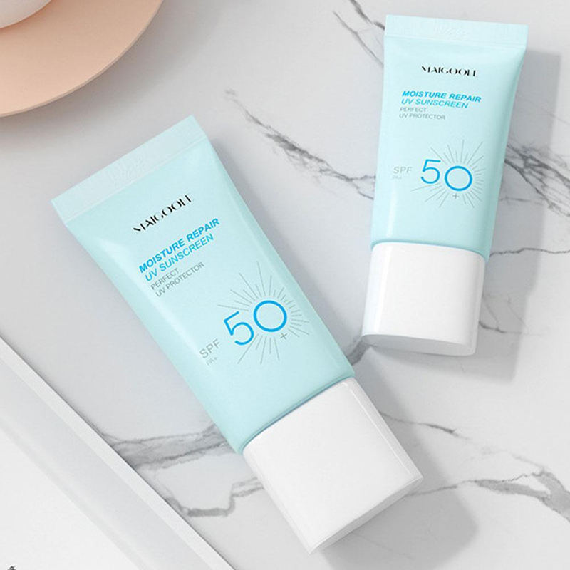 Whitening 1 Stk Solcreme Solcreme Anti-Aging Oil Control Fugtgivende Vandtæt Svedtæt SPF 50 Prevent S_voghion.com