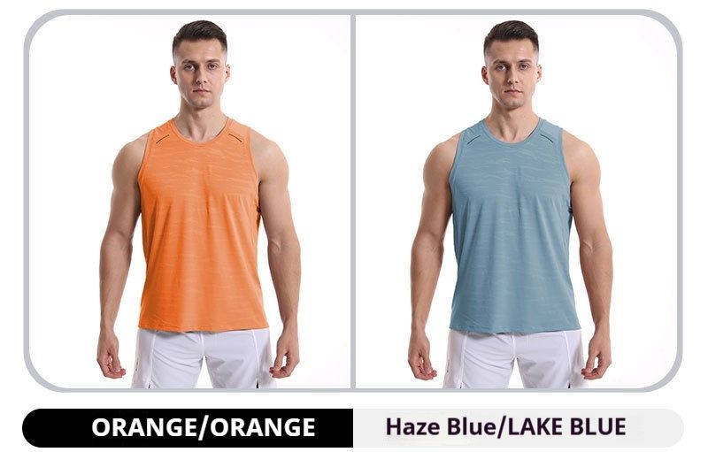 Fashionable Dark Striped Sports Vest, Men's Mesh Basketball Top, Fitness Training Suit, Running Quick Drying Sleeveless_voghion.com