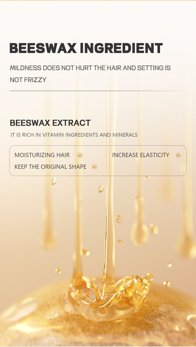 FLASH MOMENT Sorting Shattered Mud Solid Paste Styling Hair Wax Stick_voghion.com