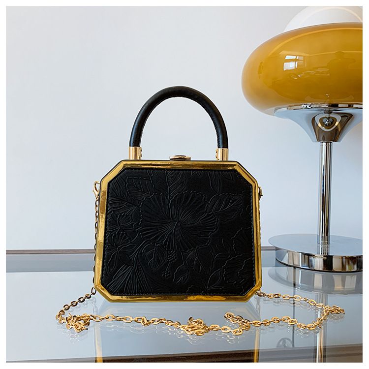 Women's High-End New Fashion Handbag Crossbody Shoulder Evening Versatile Box Bag_voghion.com
