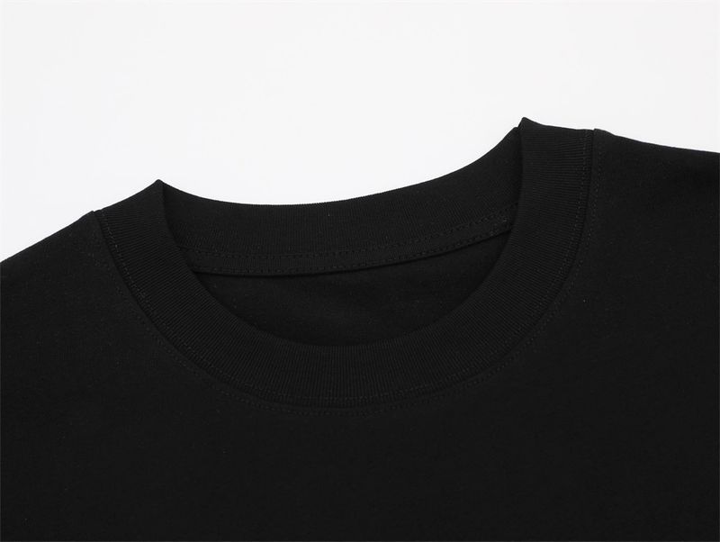 Men’s Clothing Simple Diamond Letter Casual Short Sleeved T Shirt For Men Hip Hop Trend All Match Loose Top Five Point Sleeve T Shirt_voghion.com