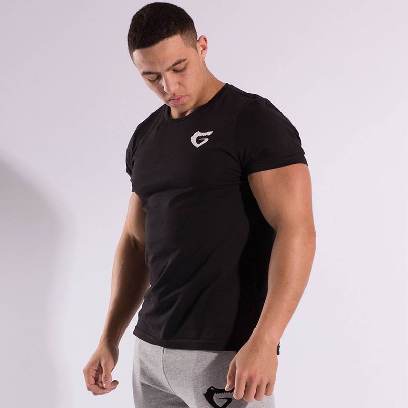 Muscle Brothers Summer New Round Neck Sports Fitness Short Sleeve Breathable Leisure Training Men's T-shirt Trendy_voghion.com