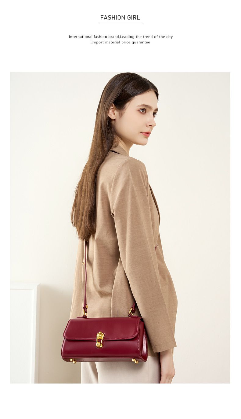 Borsa Planet Baguette da donna, primavera ed estate, tracolla monospalla in vera pelle, borsa da ascella_voghion.com