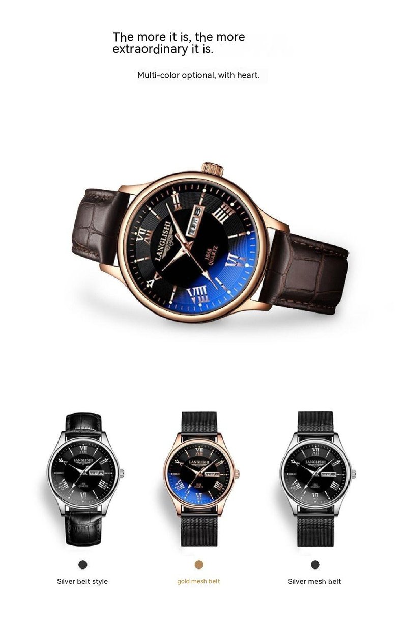 2023 neue Heiße Verkauf herren Uhr Männlichen Studenten Wasserdicht Kalender Koreanische Mode-Business Männer der Trend Quarzuhr_voghion.com