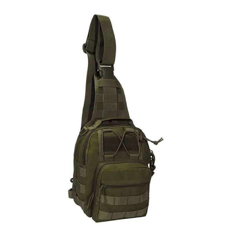 LazyZoom Multifunctional Outdoor Sports Shoulder Casual Hiking Cycling Chest Military Camouflage Tactical Small Waist Bag_voghion.com