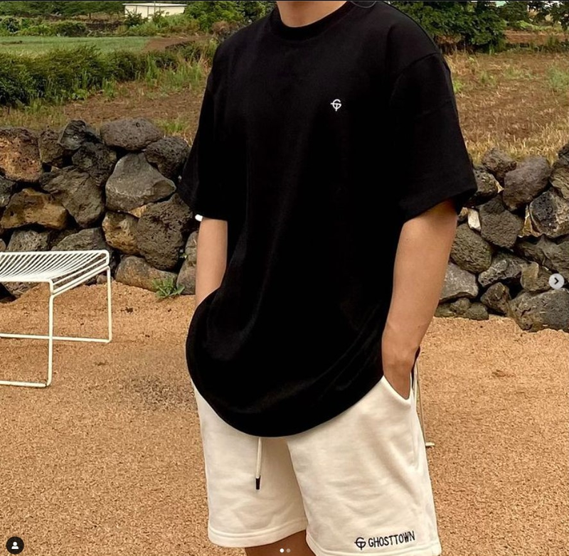 Muscle Spring/Summer New Men's Sports Running Fitness Training Cotton Loose Elastic Oversize Short Sleeve T-shirt_voghion.com