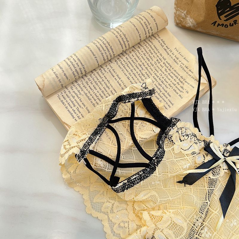 LuvBox Delicious Sweetheart* Mutandine estive in pizzo, in rete femminile, con spalline sottili incrociate, alla moda, traspiranti, da donna_voghion.com