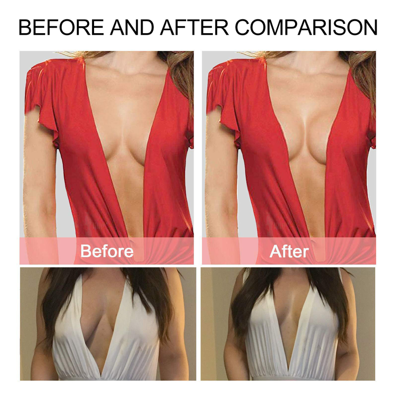 EELHOE Invisible Bra Chest Lift Patch Gather Anti Fading Bulge Point Collection Side Breast Underwear_voghion.com