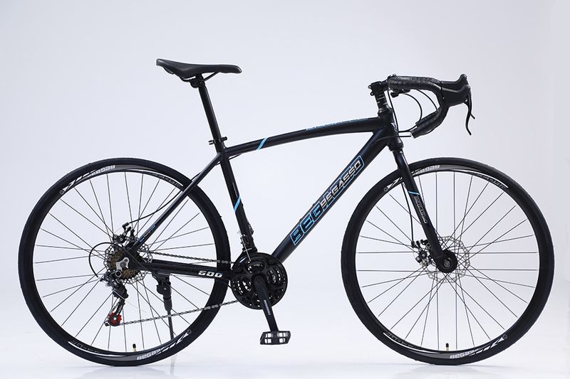 Vélo de route léger en alliage d'aluminium, poignée courbée, pour homme et adulte, vitesse variable, pour étudiant_voghion.com