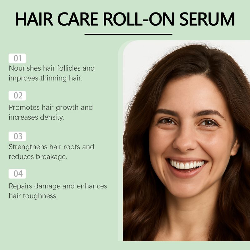 Hoegoa Moisturizing Roll-On Sanfte, nährende, feuchtigkeitsspendende, glatte Essenz zur täglichen Haarpflege_voghion.com