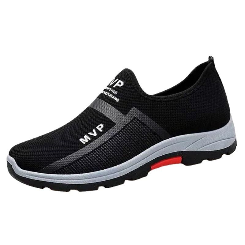 2023 neue Herren Trend bequeme Mesh atmungsaktive Casual Sport koreanische Version faule Segeltuchschuhe fliegen gewebt_voghion.com