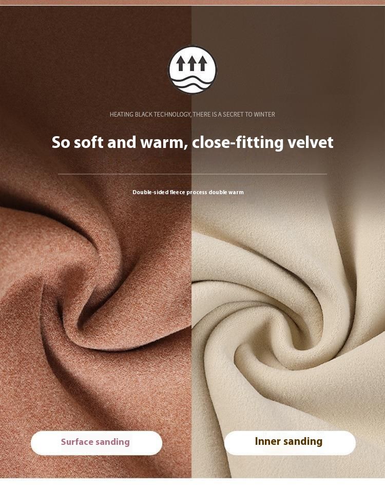 Set di pantaloni caldi in velluto per donne incinte, top autunnali e invernali, vestiti per l'allattamento e il parto, biancheria intima protettiva per la pancia_voghion.com