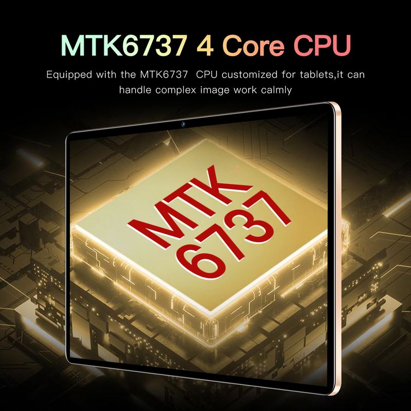 10.1 Inch Android 8.1 Tablet - Dual SIM Support, Bluetooth Keyboard Compatible, 4G LTE & HD Display_voghion.com