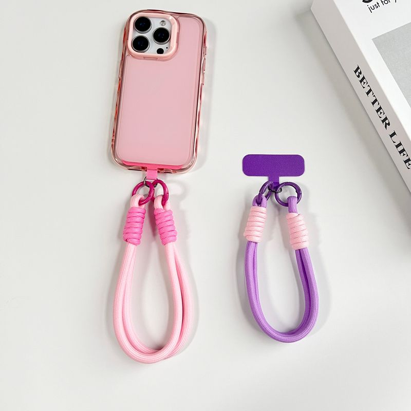 New Handwoven Universal Lanyard Mobile Phone Universal Lanyard Wrist Strap Short Rope Hand Strap Hand Rope Decorative Pendant_voghion.com