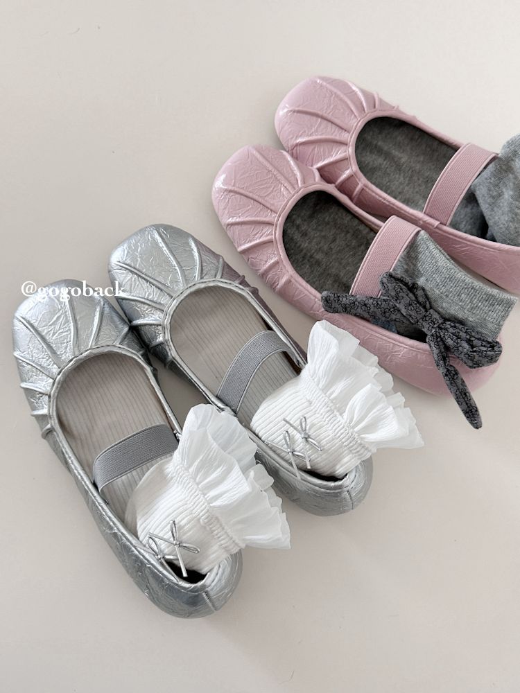 Lancui Ballet Girl ~ Style Flacher Mund Eierrolle Einzelschuh für Damen Ultraweiche Sohle Vielseitiger flacher Pendler-Mary-Jane_voghion.com