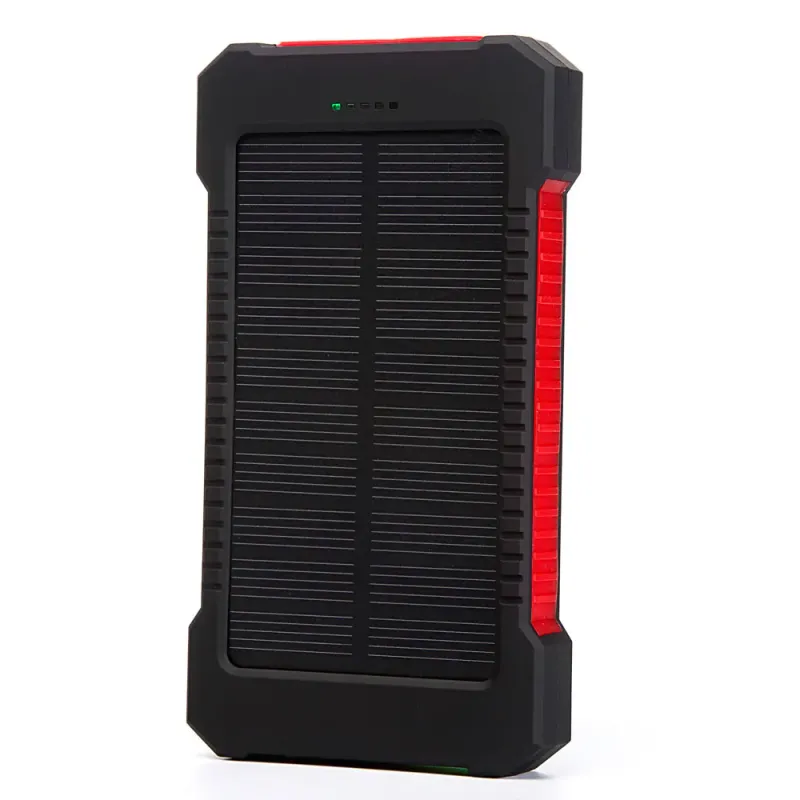 VENDA QUENTE 20000 MAh Bateria Externa Portátil Banco de Energia Solar Dual USB Carregamento Rápido Powerbank Carregador de Telefone para Smart_voghion.com