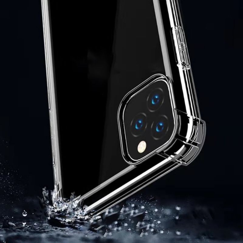 Kunjiuyou Clear Soft TPU schokbestendige telefoon beschermhoes voor iPhone 11 Pro Max- voor iPhone 11_voghion.com
