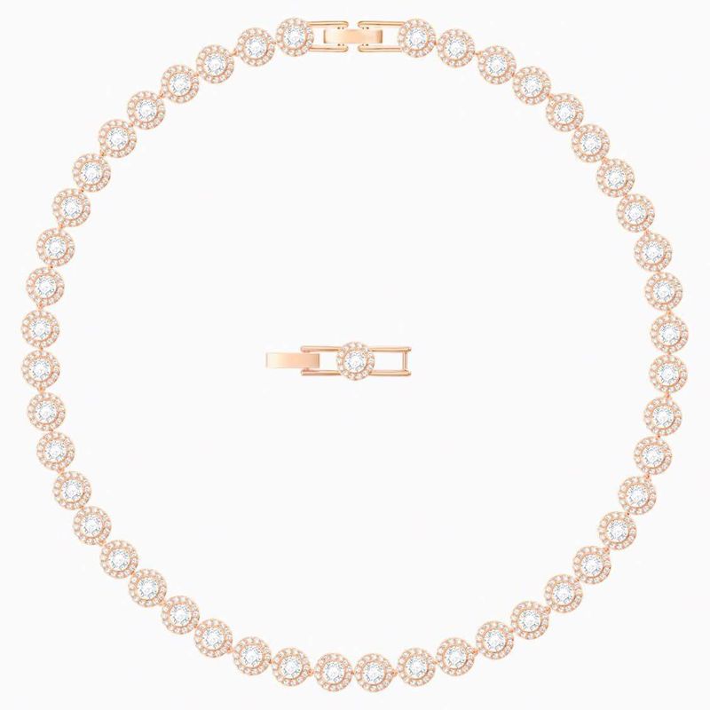 Collana con bottone a forma di cerchio singolo retrò, temperamento e diametro completo, da donna_voghion.com