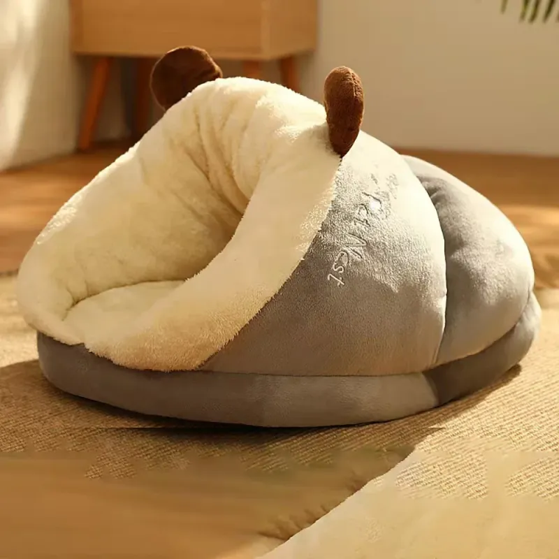 Divano letto morbido per cani, cuccia calda in peluche per cani di piccola e media taglia, nido accogliente per cuccioli, accessori per cani._voghion.com