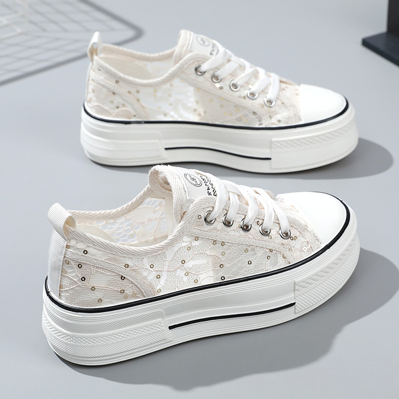 Damen Casual Schong Mesh Villsäiteg Haltbar Sneakers_voghion.com