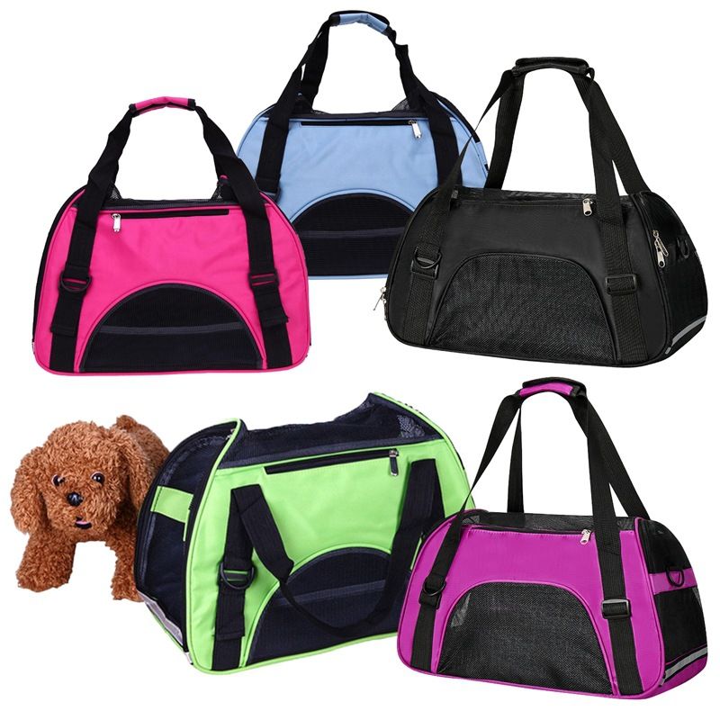 Mochila duradera para gatos y exteriores, portátil, de un solo hombro, de malla transpirable, resistente a arañazos, para viajes al aire libre_voghion.com