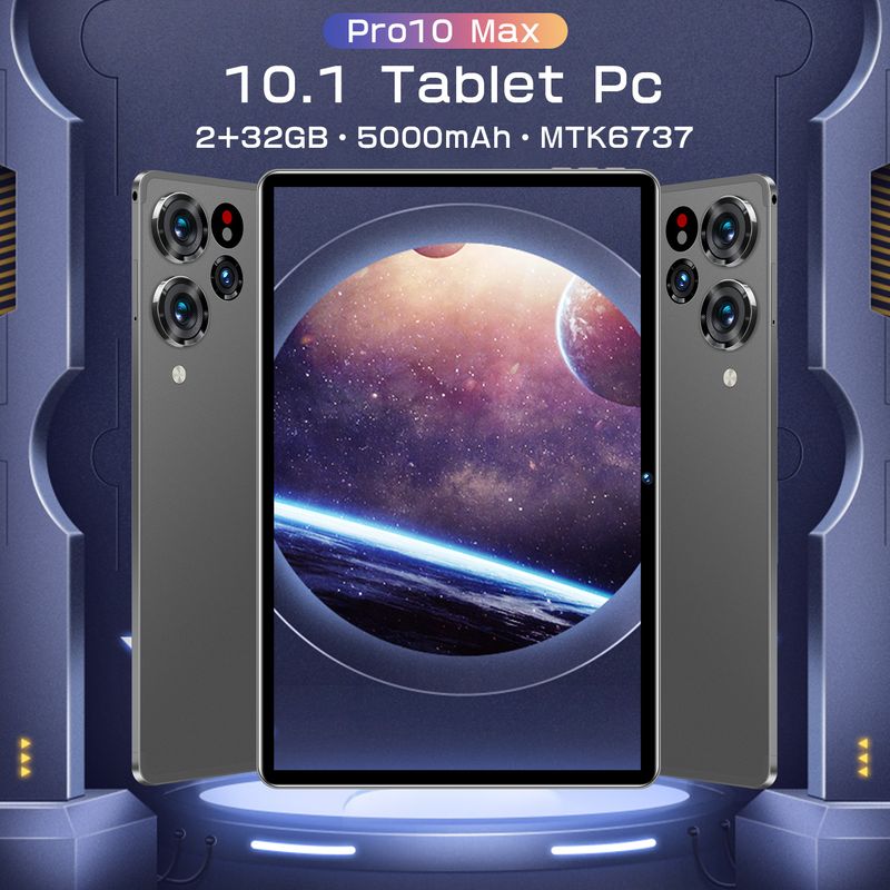 10.1 Inch Android 8.1 Tablet - Dual SIM Support, Bluetooth Keyboard Compatible, 4G LTE & HD Display_voghion.com