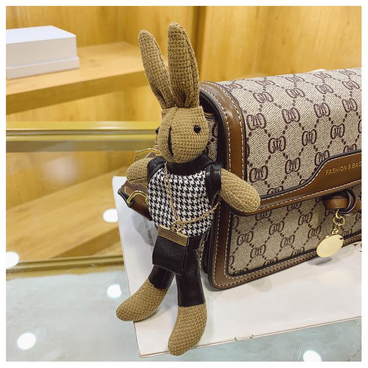 Borsa da donna a tracolla versatile di alta qualità autunno/inverno 2024 nuova moda a tracolla piccola quadrata alla moda Instagram_voghion.com