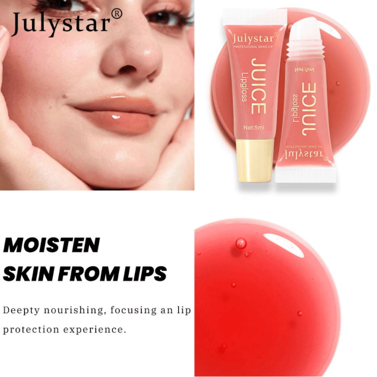 PSJ701-063M Doudou Lip Color Moisturizing And Fruity Lip Gloss 6-Sided Tube Doudou Lip Color Soft Velvet Lip Gloss Texture Lasts 24 Hours Single Unit 0.5g Matte Color Enhancement Lip_voghion.com