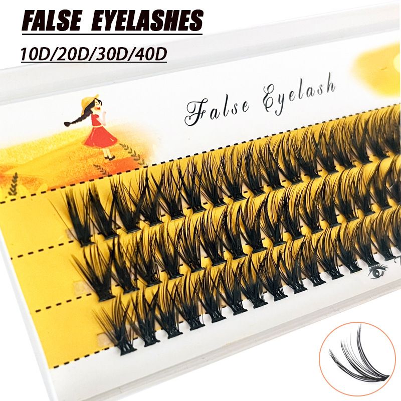 20D/30D/40D/50D False Eyelashes - Self-Application Cluster Lashes (Natural & Voluminous, Easy DIY For Everyday Wear)_voghion.com
