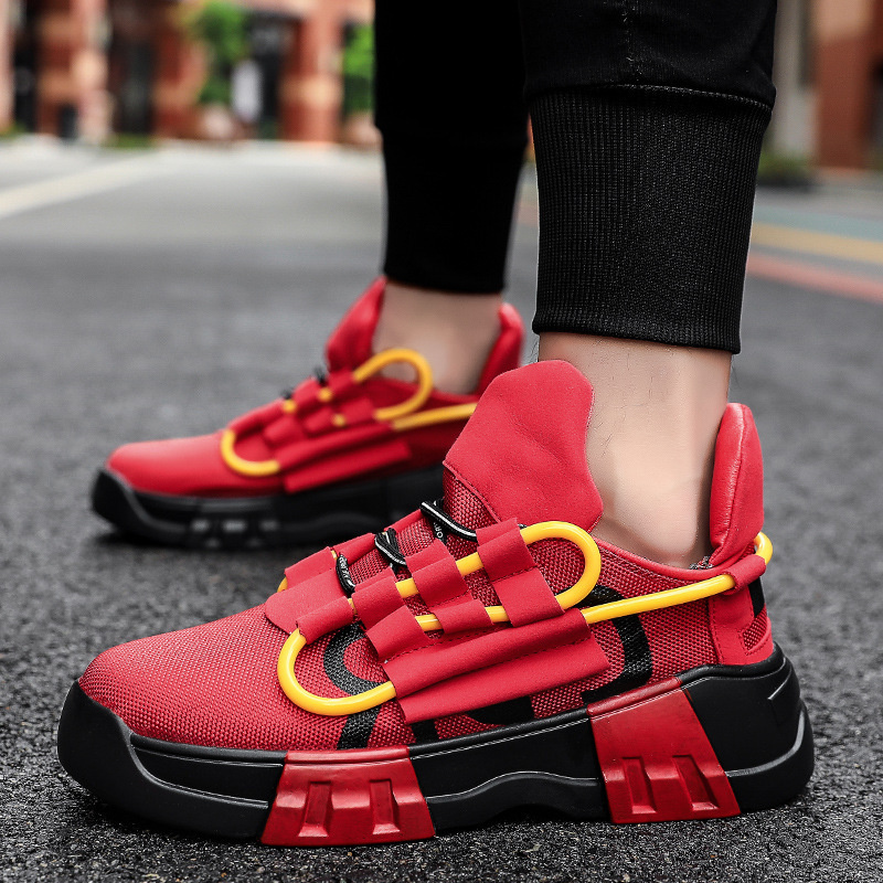Mode-Sneaker für Herren, Schnürschuhe, Walking, Laufen, Joggen, Turnschuhe, lässige Outdoor-Schuhe für Herren, rutschfest_voghion.com