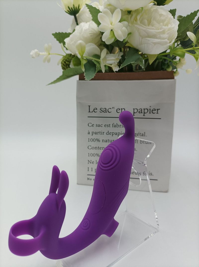 LuvBox Finger Trigger Vibrator Dual Vibrator Prostata Analkammer Orgasmus Vorspiel Einführen Spielzeug Paar Spaß Flirten_voghion.com