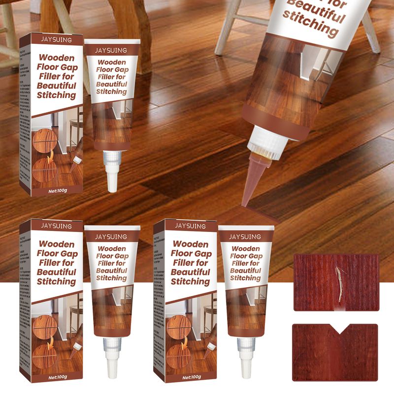 Wood Floor Caulking Agent, Solid Wood Furniture Floor Scratch Repair Waxing Filling Caulking Agent_voghion.com