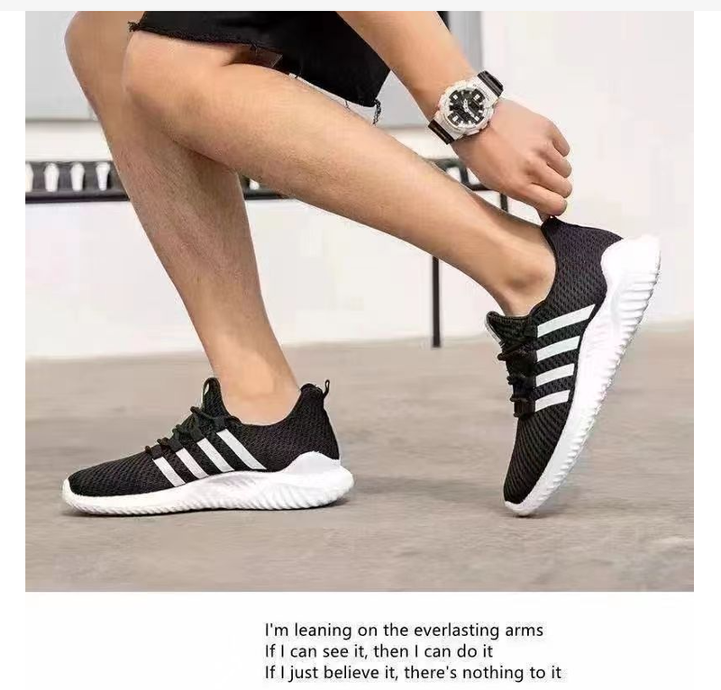 Men's New Mesh Breathable Running Shoes Casual Trend Anti Slip Durable Sports Shoes_voghion.com