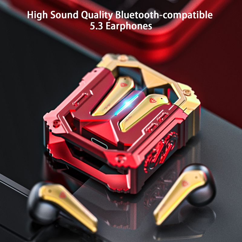 Dual H08 Mics Battery In-ear Bluetooth-compatible Noise Life Long Earphones Reduction HiFi Sound Wireless Earbuds_voghion.com