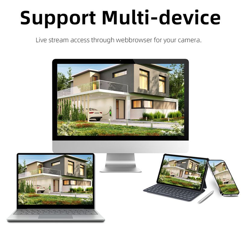 ICSEE Gun Ball Fernglas 8MP HD Drahtlose WiFi Ball Kamera Innen Und Außen Wasserdichte Dual Licht Kamera Remote Lagerung_voghion.com