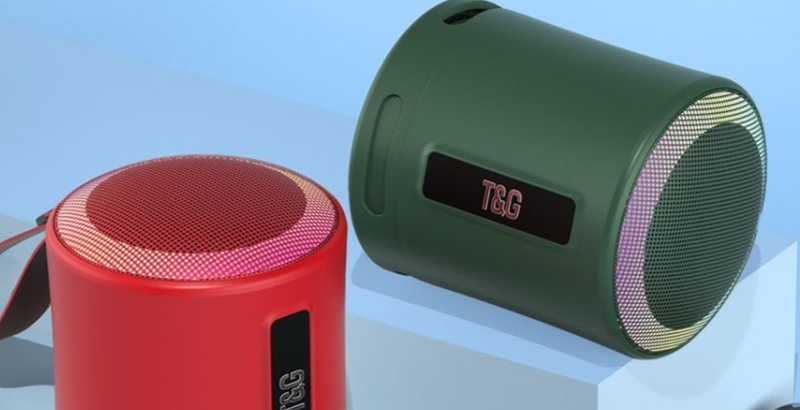 Kültéri hordozható mini Bluetooth hangszóró Hangminőségű mélynyomó, számítógép kis hangszóró, rádió nagy hangerővel_voghion.com