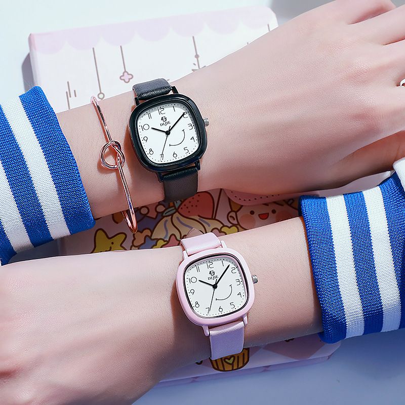 Einfache Quarz Temperament Ins College Stil Junior High School Student Party Hohe Wert Design Sinn_voghion.com