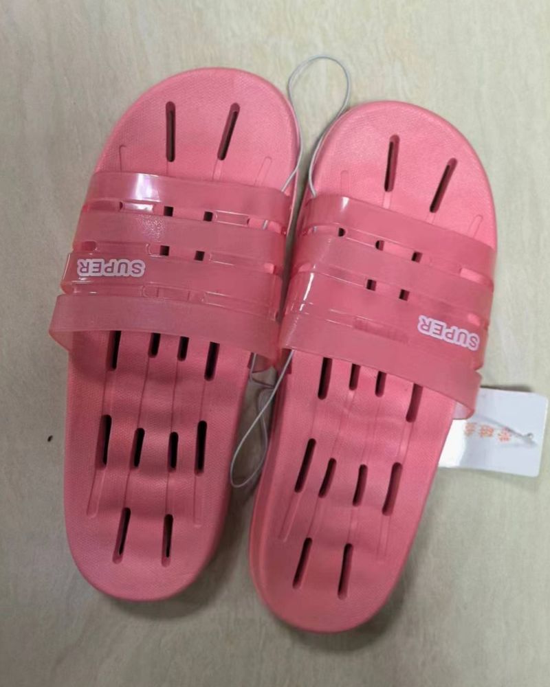 Smart Foot Light Magnetic Thick Sole Solid Color Bathroom Slippers_voghion.com