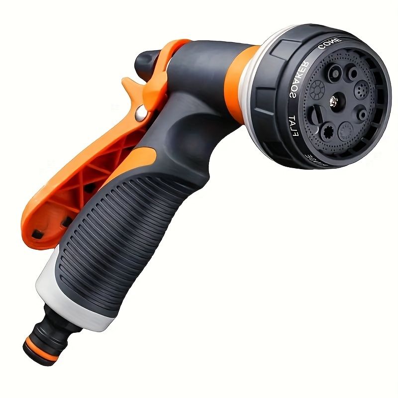 High-pressure Car Wash Water Gun, Multi-functional Household Garden High-pressure Water Gun - 8 Spray Adjustment Modes - Small Rinsing Nozzle_voghion.com