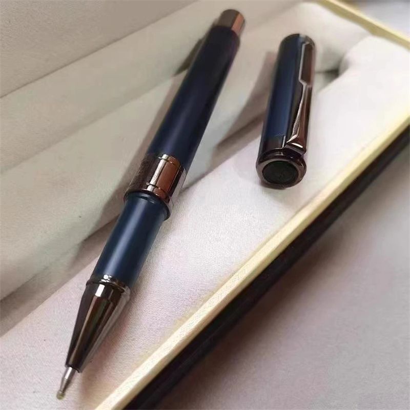 Luxus Starwalker 163 Donkelblo Metall Kugelschreiwer Rollerball Füllfedern Schreifartikelen Büro Schoulbedarf Mat Schreifweis Héichqualitéit_voghion.com